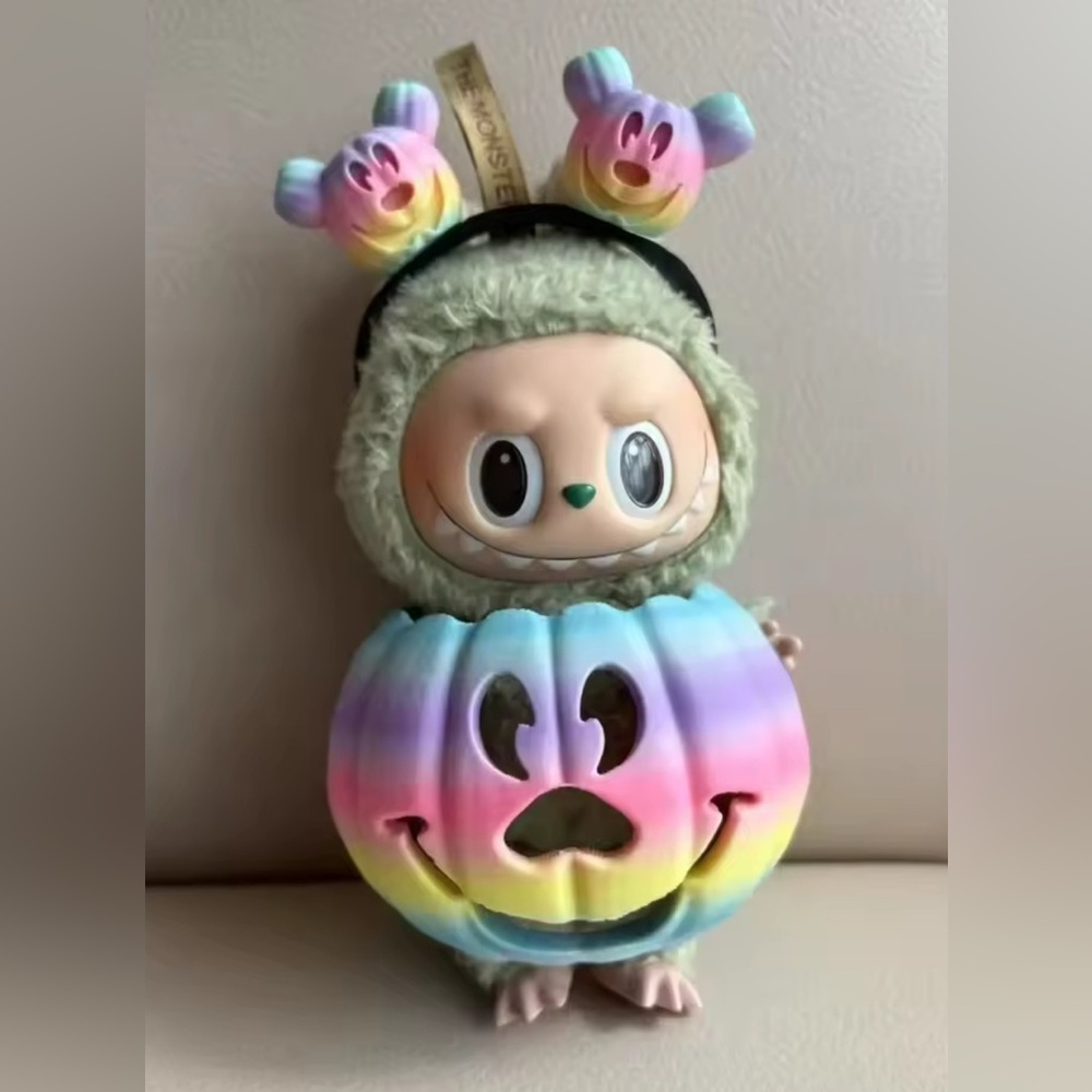 Mickey Style 3D Printed Doll Costume 🎃 Fits 15-17cm LaBuBu’s - MULTICOLORED